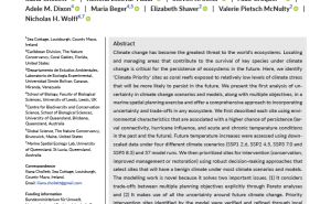Portada de la publicación del proyecto CoralCarib