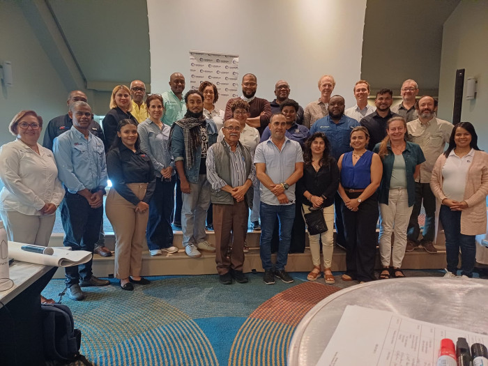 Foto grupal de taller