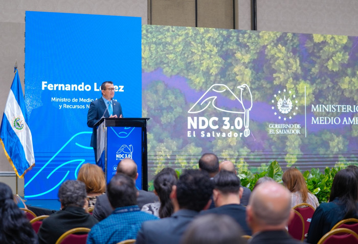 Presentación de avances de la NDC 3.0 en El Salvador, mayo 2025