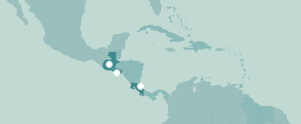 Costa Rica - El Salvador - Guatemala