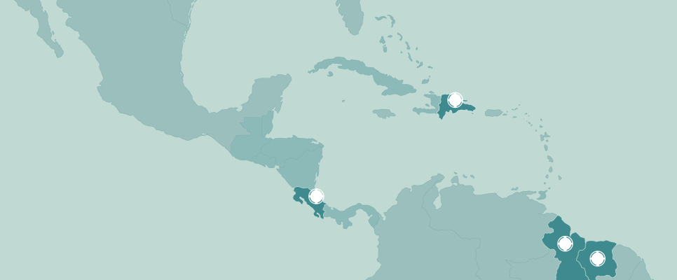 CRI-GUY-DOM-SUR Mapa