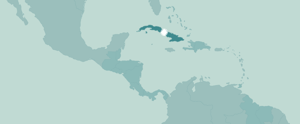 Cuba mapa