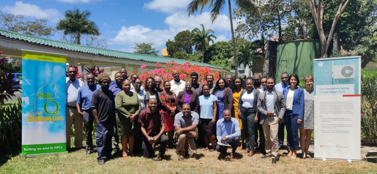 A group of people in Grenada