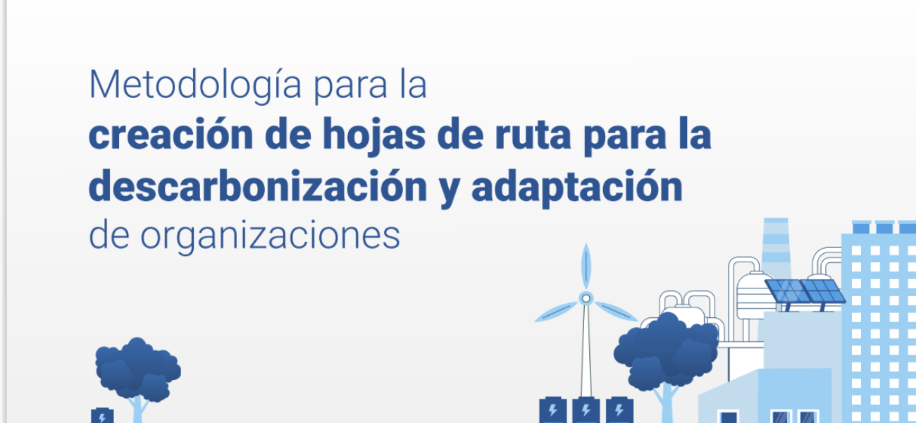 Metodología para la creación de hojas de ruta para la descarbonización y adaptación de organizaciones
