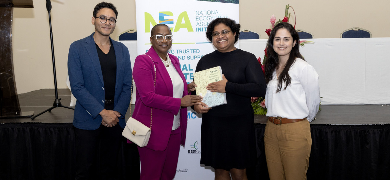 Presentation of the Grenada National Ecosystem Assessment Report to the Government of Grenada at the Report Launch 